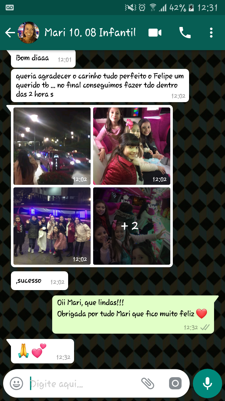 Depoimento Aniversário da Manu