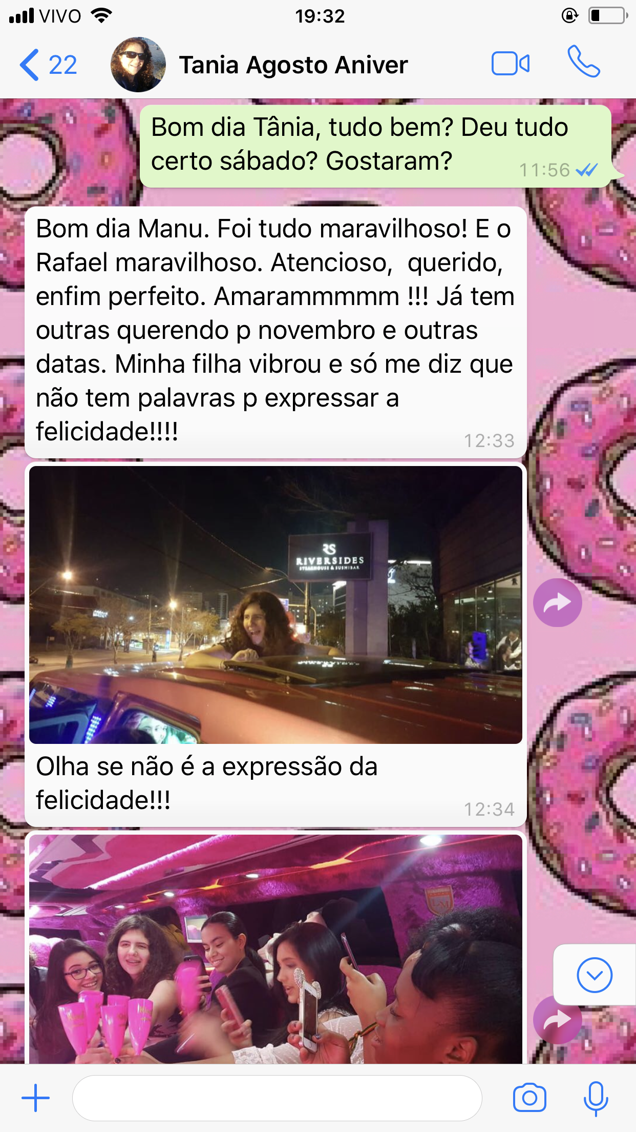 Depoimento Aniver da Yhasmin