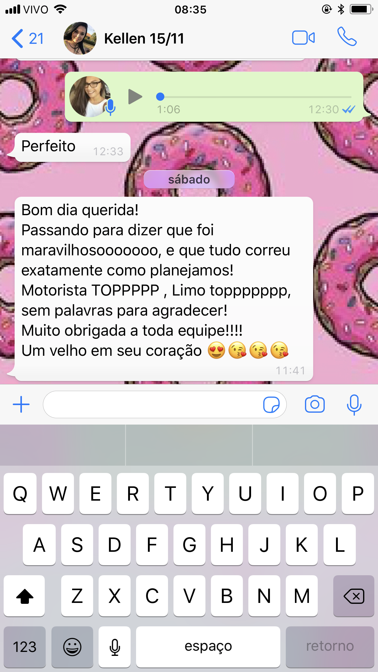 Depoimento Aniversário TEEN