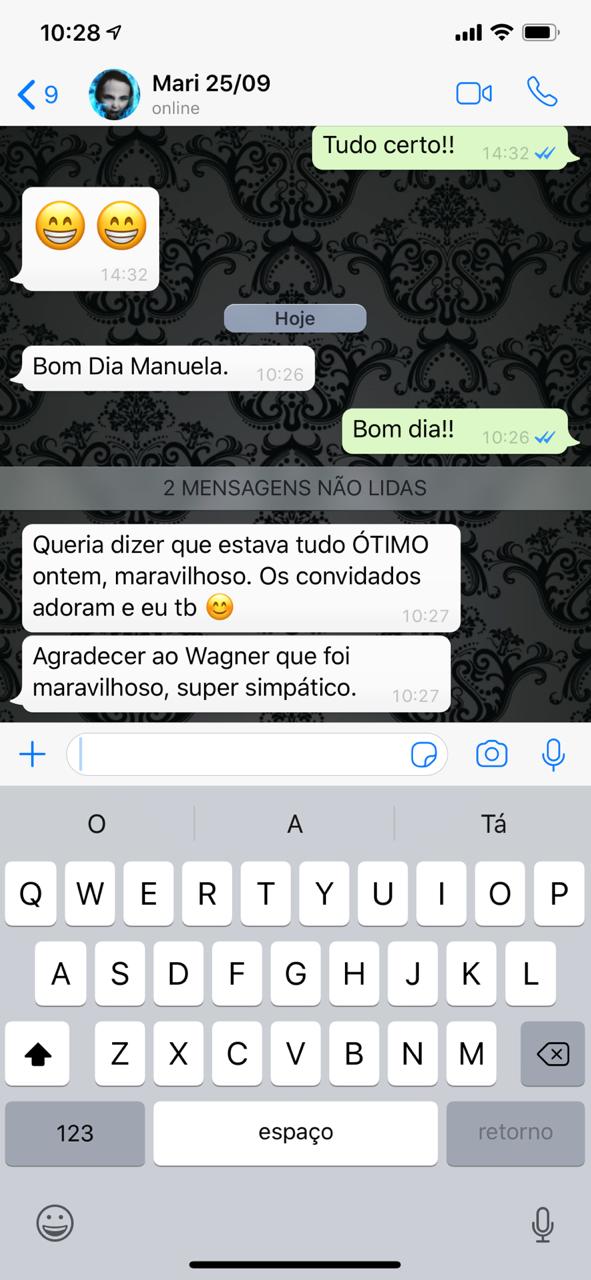 Depoimento Aniversário