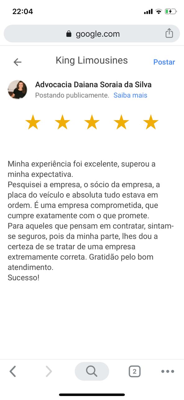 Depoimento Aniversário Infantil