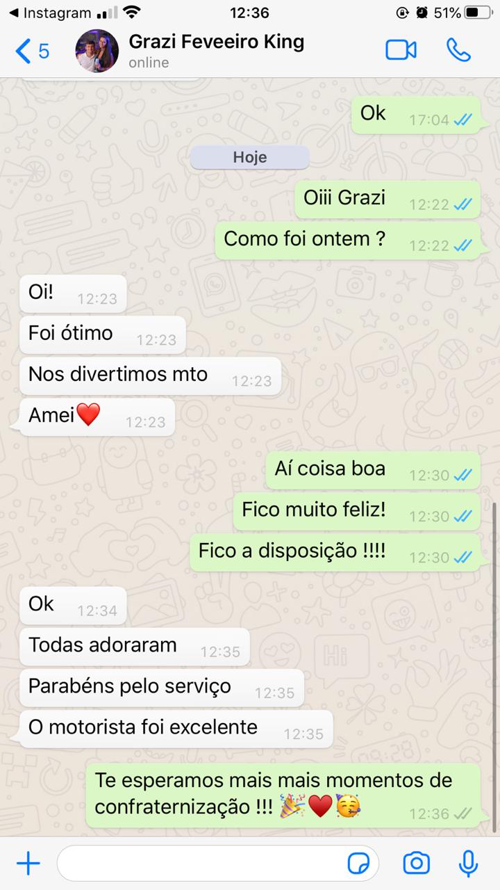 Depoimento Aniversário Adulto