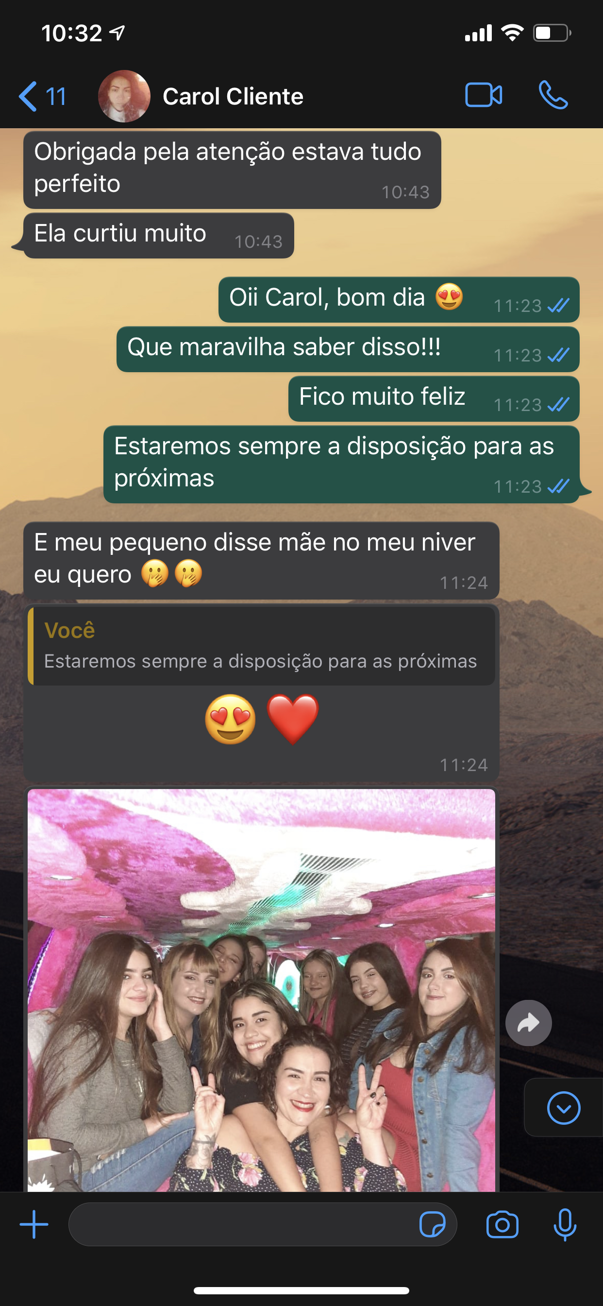 Depoimento Aniversário de 15 anos