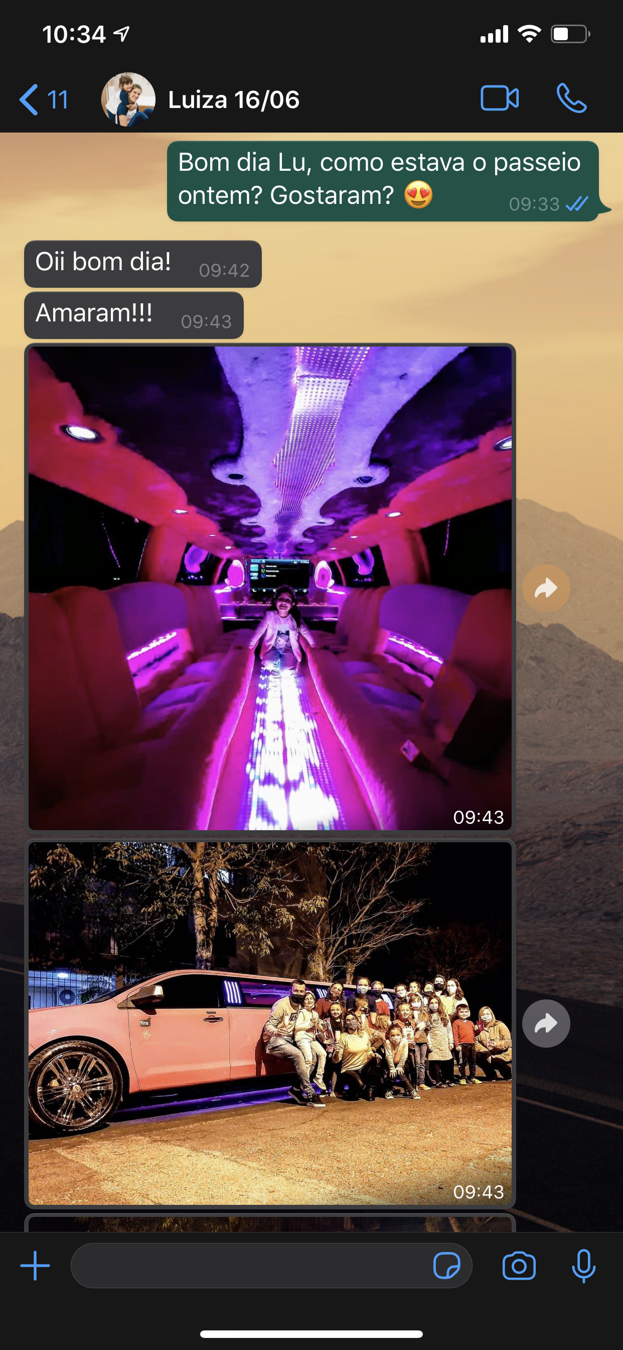 Depoimento Aniversário 5 anos