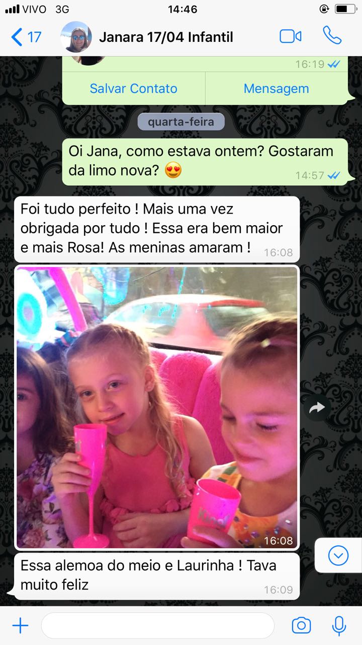 Depoimento Janara - Aniversário Infantil