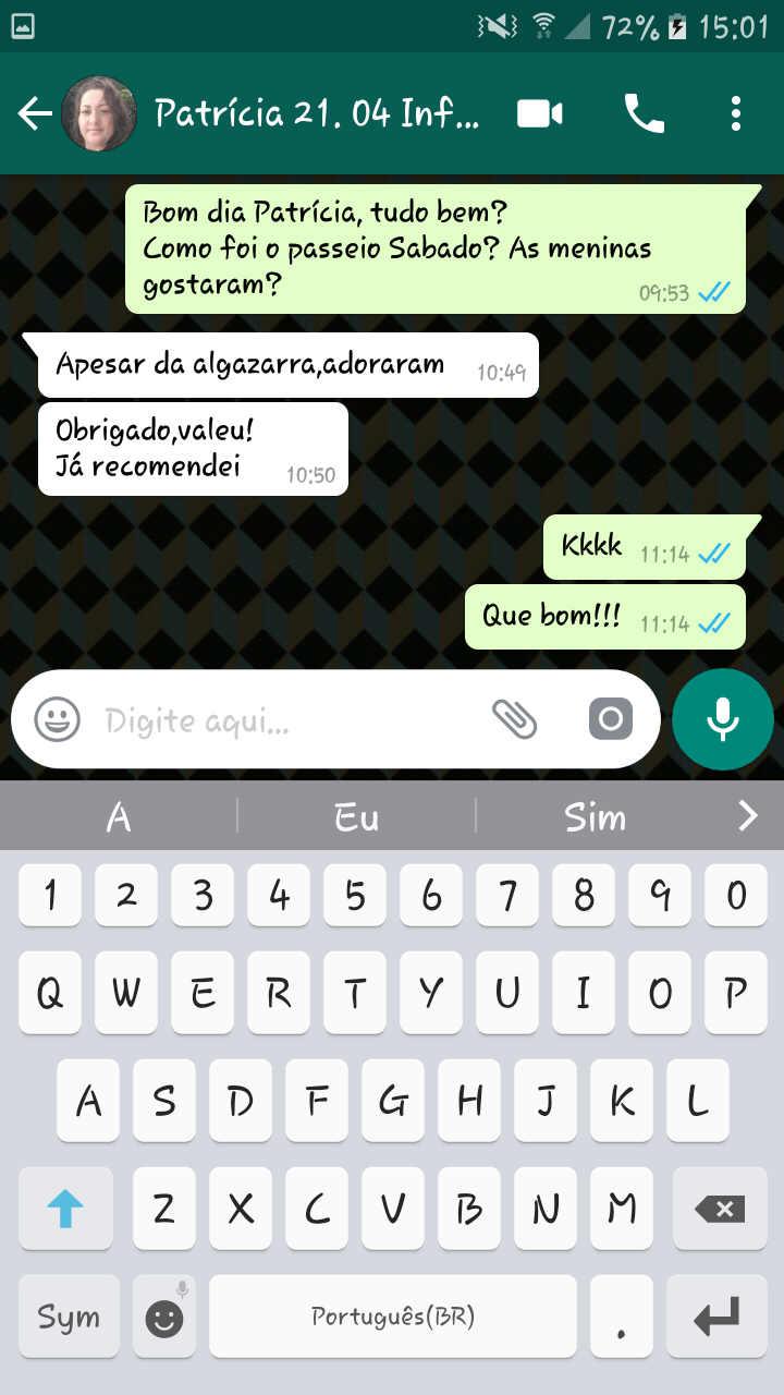 Depoimento Patrícia - Aniversário infantil