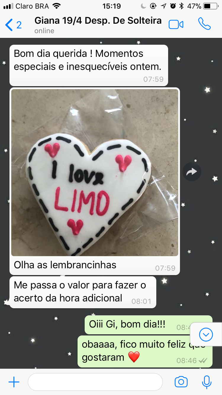 Depoimento Despedida de solteira