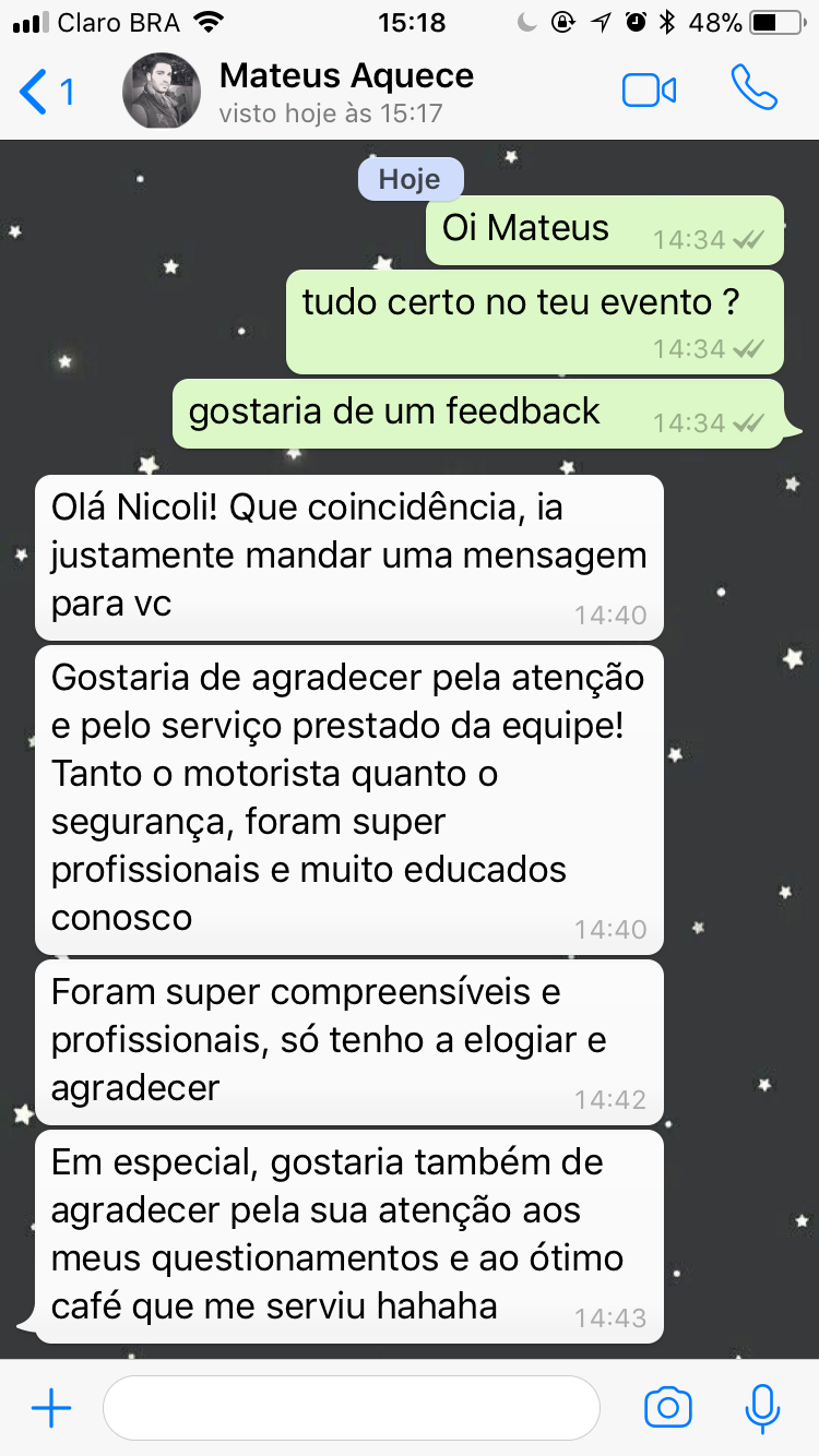 Depoimento Balada na limo