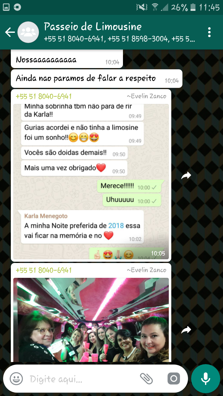 Depoimento Passeio entre amigas