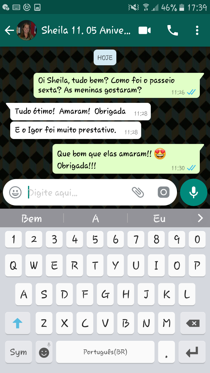 Depoimento Aniversário de adolescente! Porto Alegre