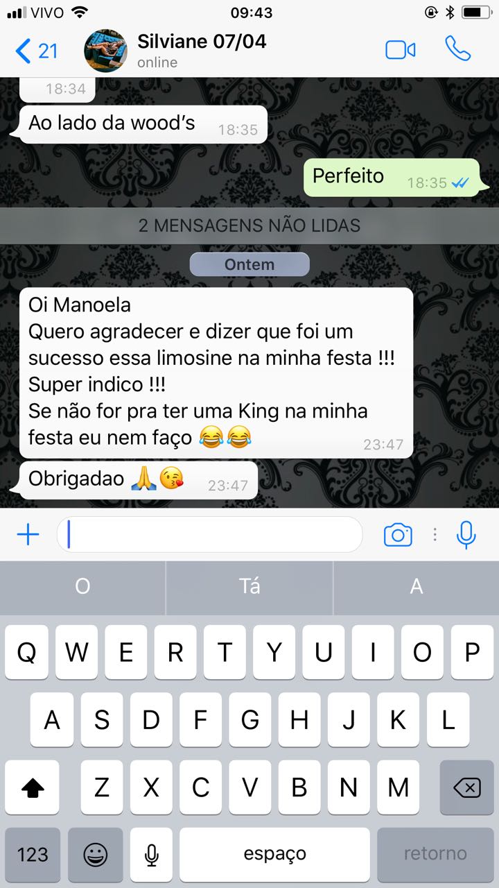 Depoimento Aniversário Silviane - Capão da Canoa