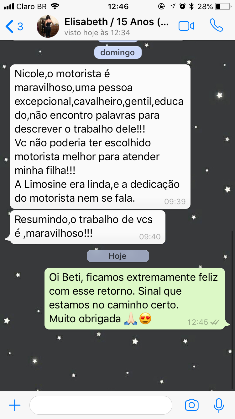 Depoimento Transfer de 15 anos