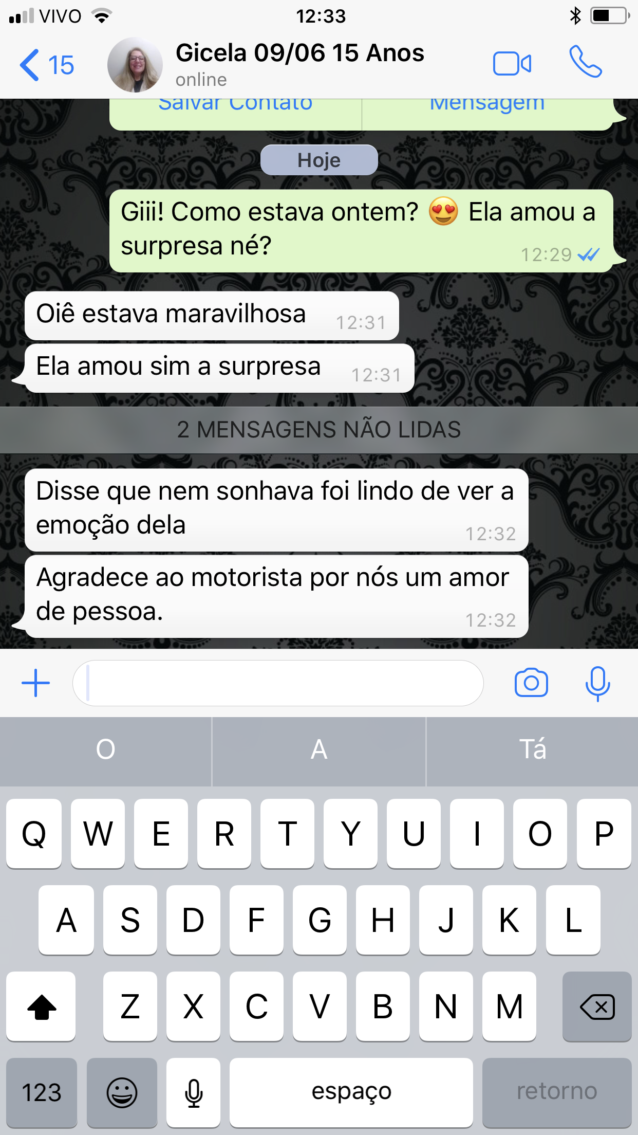 Depoimento 15 anos Nicolle - São Leopoldo