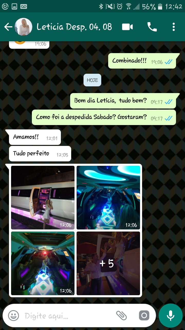 Depoimento Despedida de Solteira Letícia