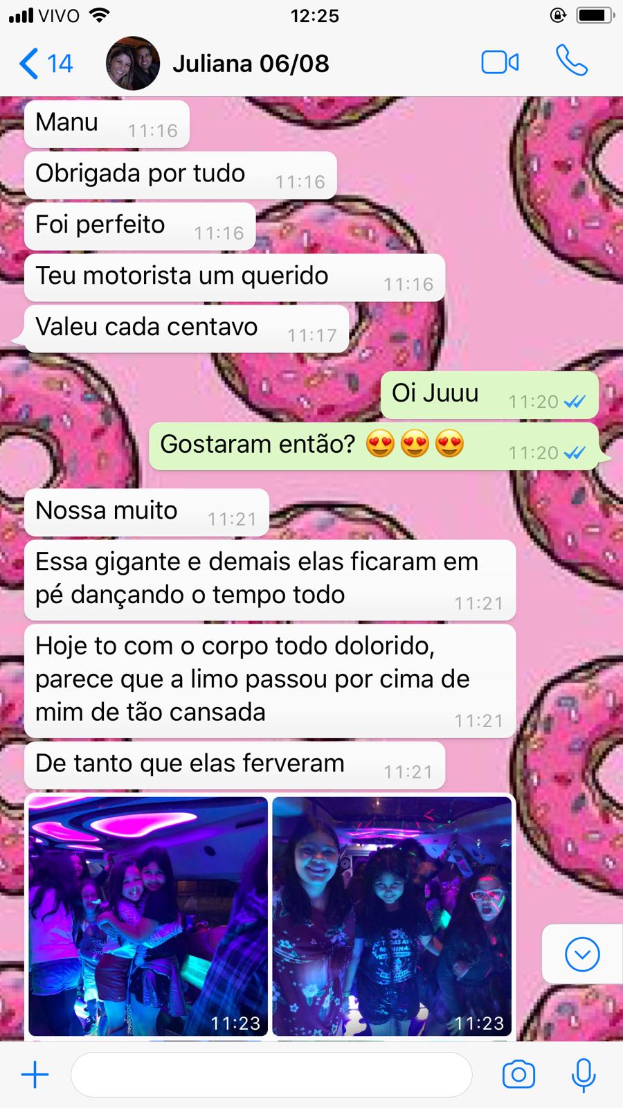 Depoimento Aniver da Lívia