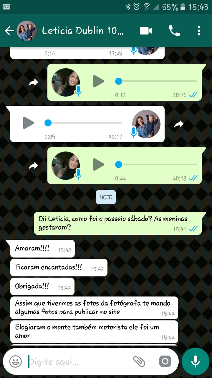 Depoimento Rafaela e Manuela